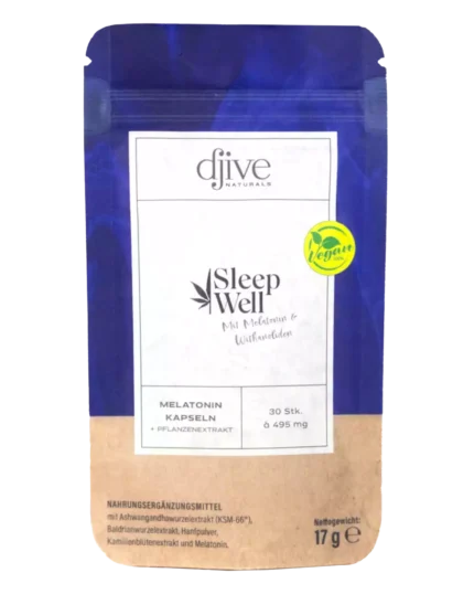 SLEEP WELL Melatoninkapseln Produktbild frontal