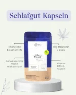 Infografik Vorteile SLEEP WELL Melatoninkapseln